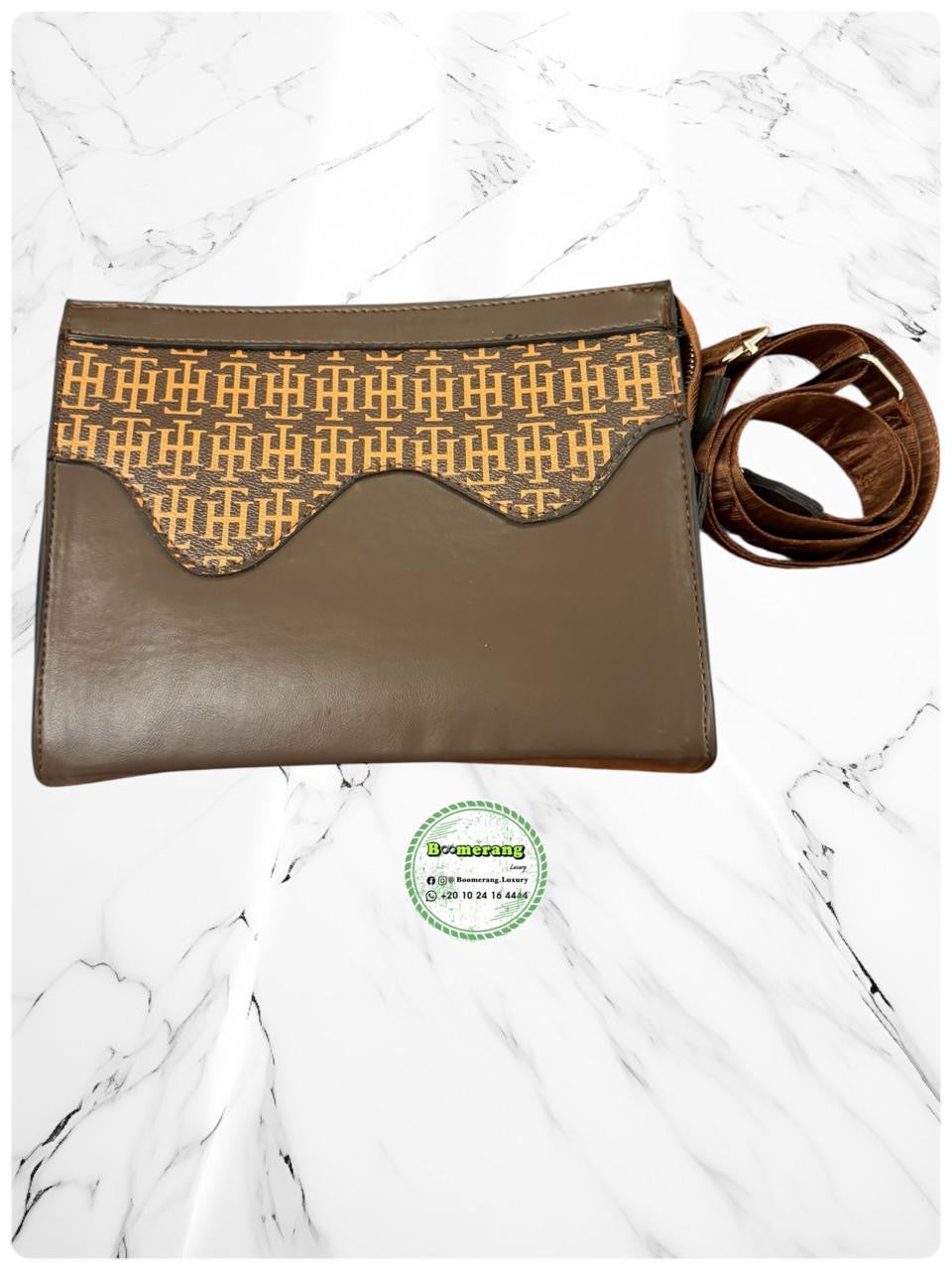 Tommy Pochette / Clutch Brown Bag