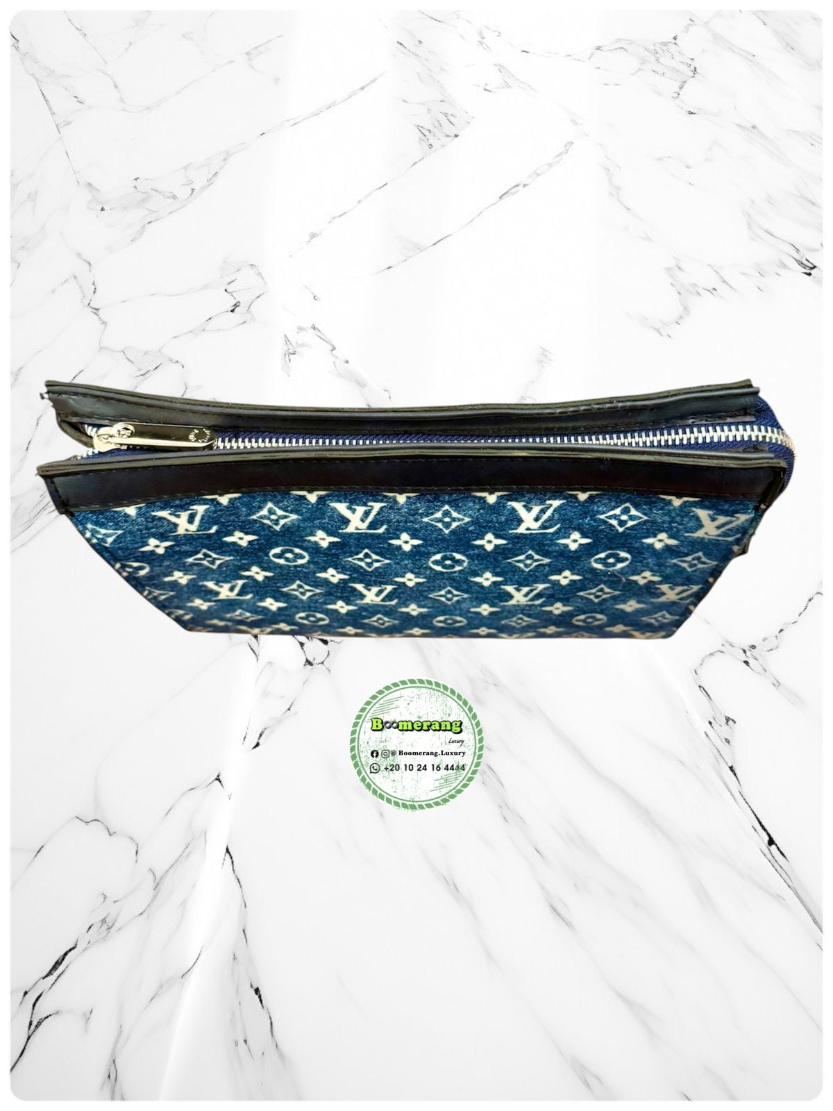 LV Pochette / Clutch Blue jeans Bag