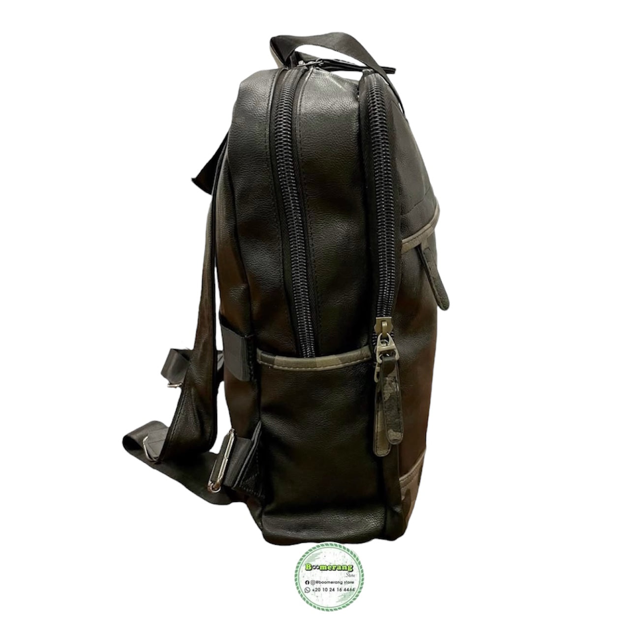 Leather Army Backpack 🔥