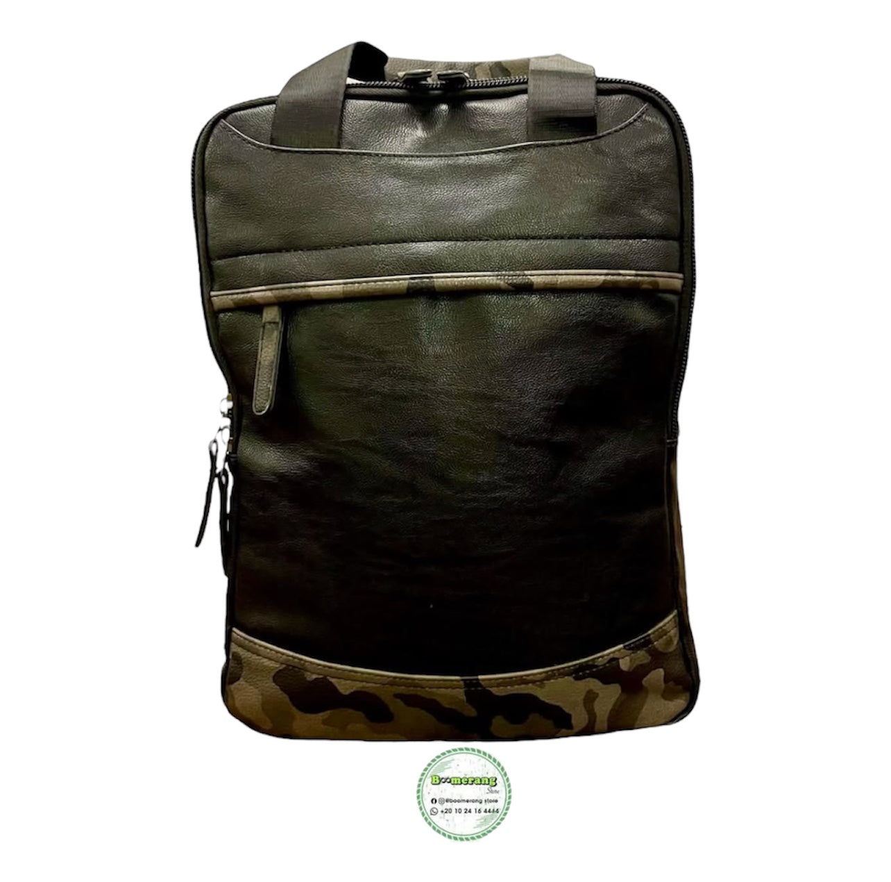 Leather Army Backpack 🔥
