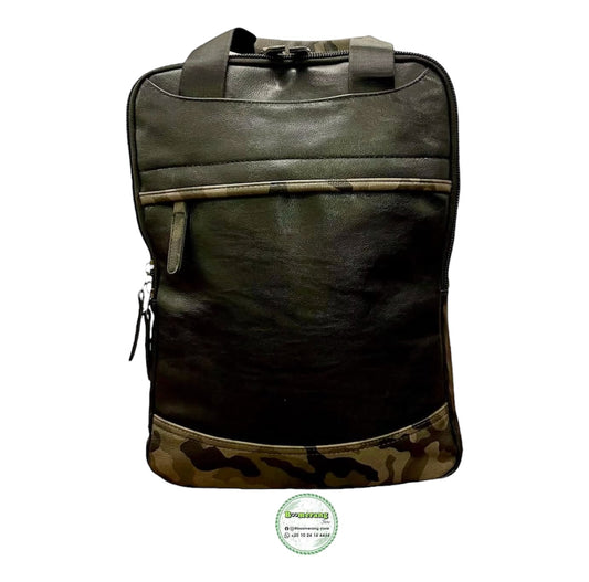 Leather Army Backpack 🔥