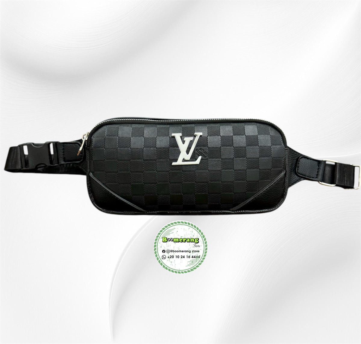 The Move – LV Black Backpack & Crossbody Waist Bag Bundle