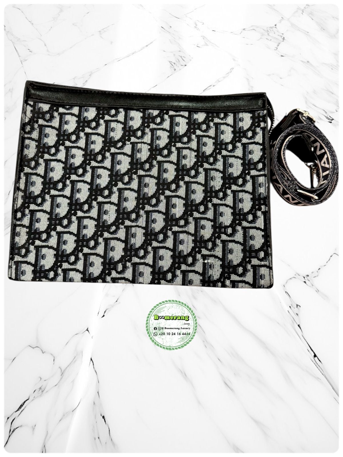 Dior Pochette / Clutch Black & White Bag ๐ฅ
