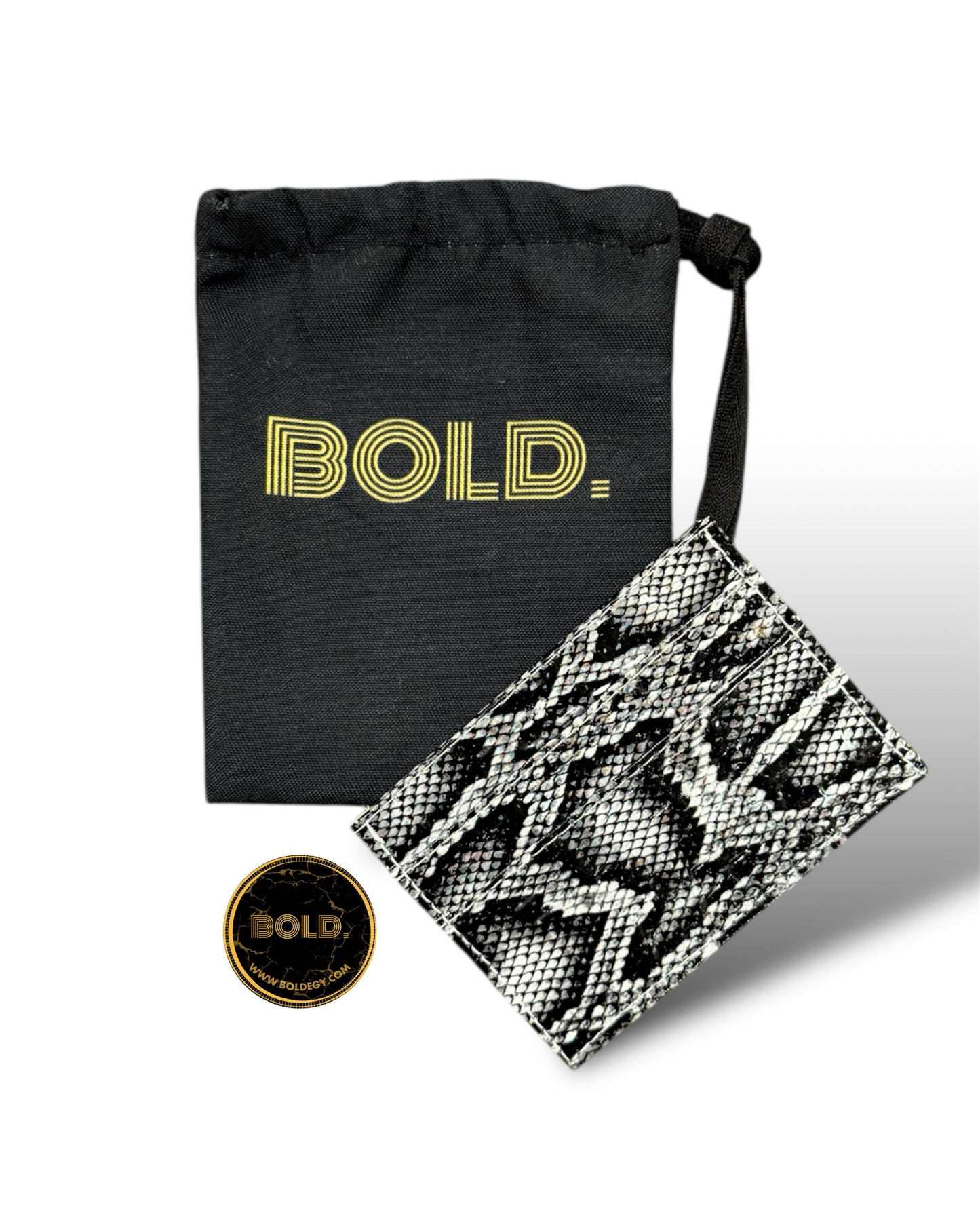 Python Glam Cardholder