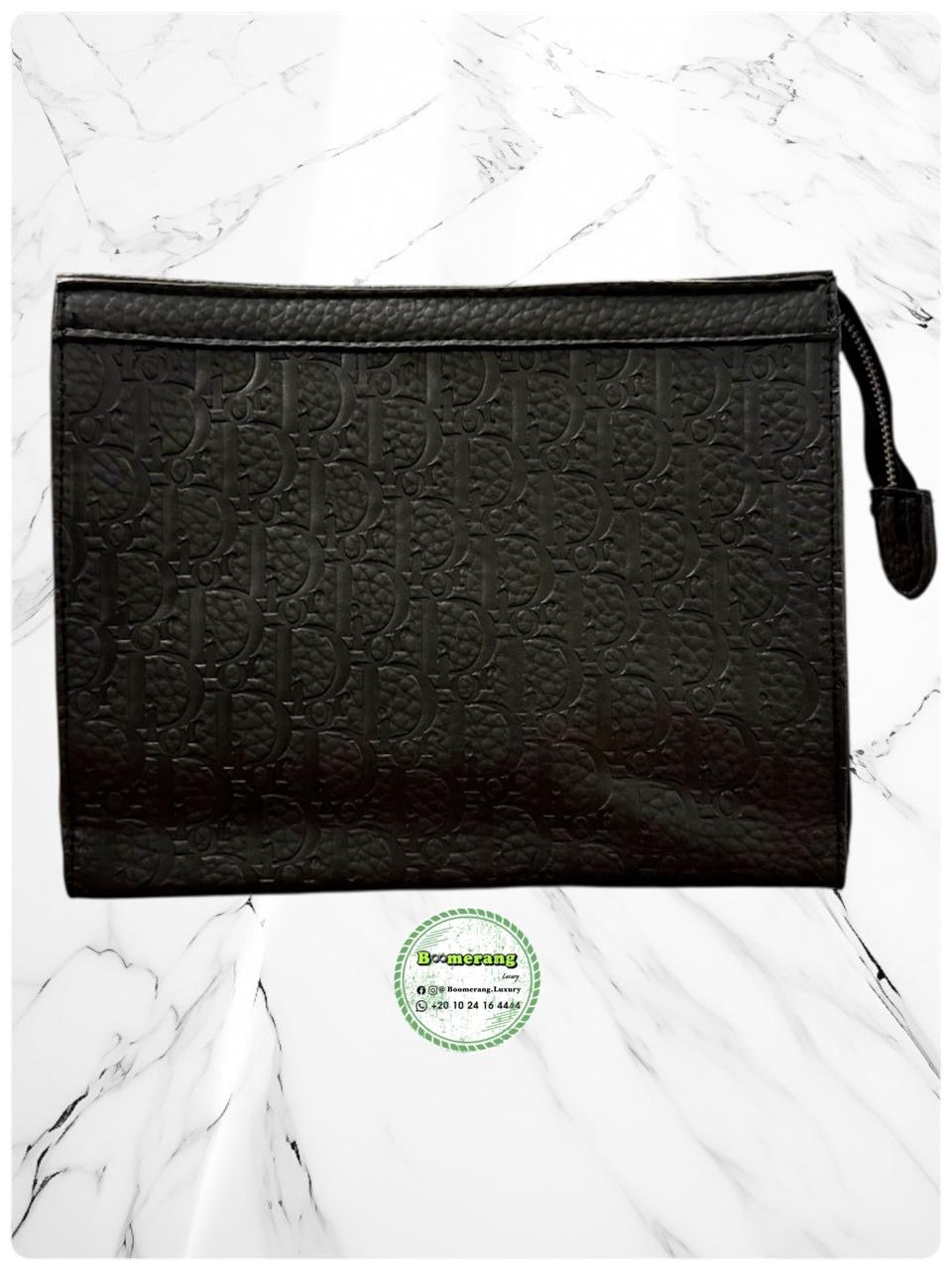 The Duo – DIOR Black Big Backpack & Clutch Bundle
