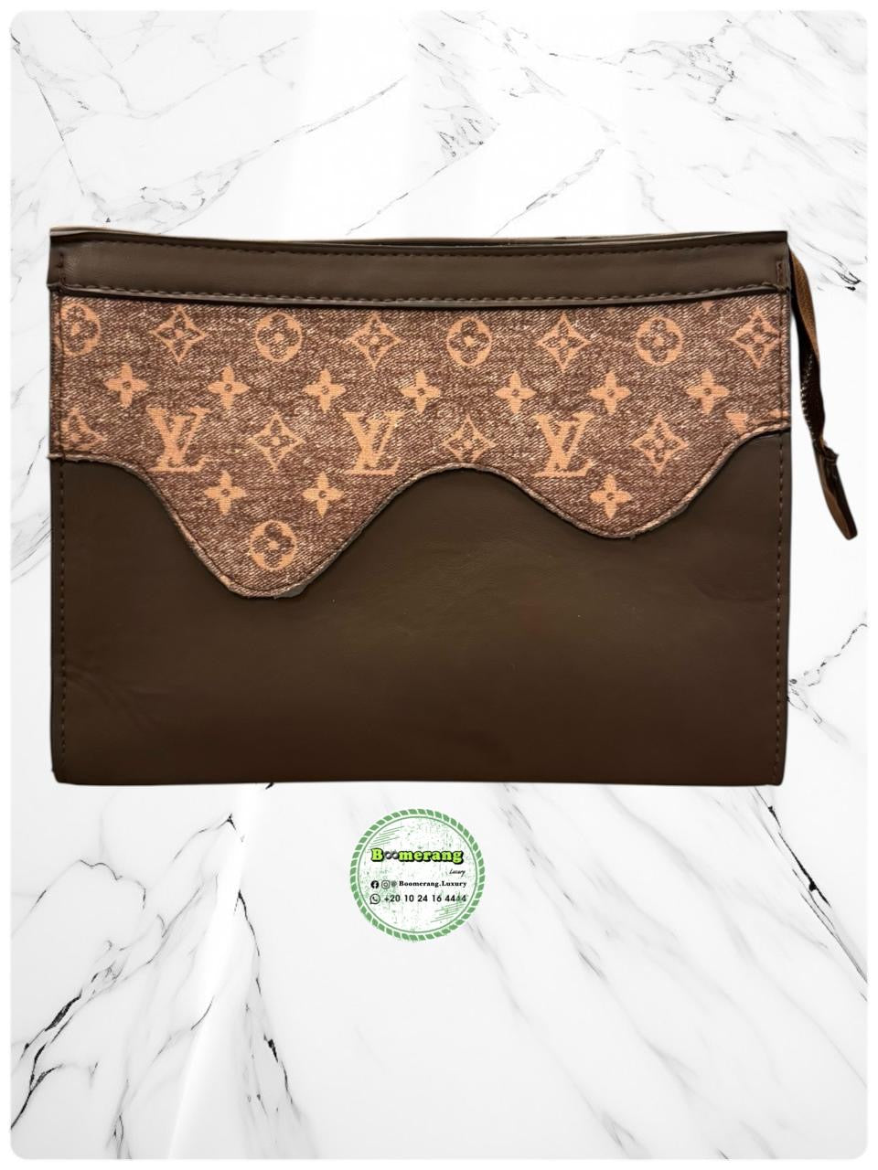 LV Pochette / Clutch Brown jeans Bag