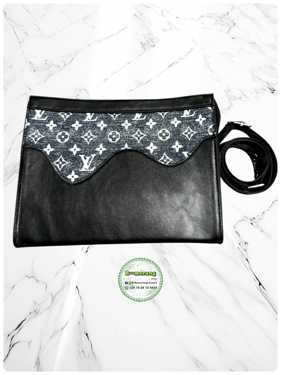 LV Pochette / Clutch Black jeans Bag