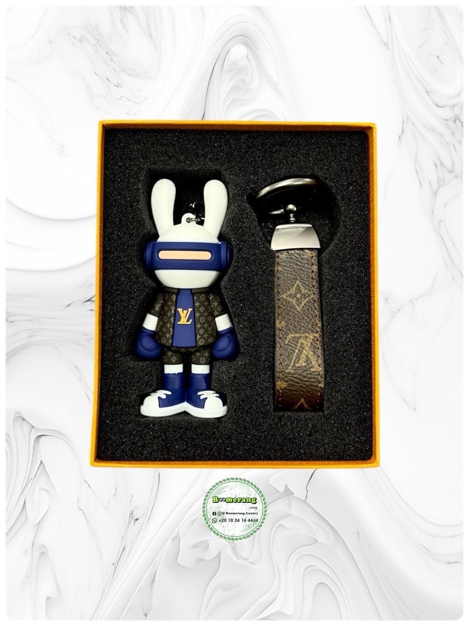 LV Louis Vuitton keychain and Bag charm