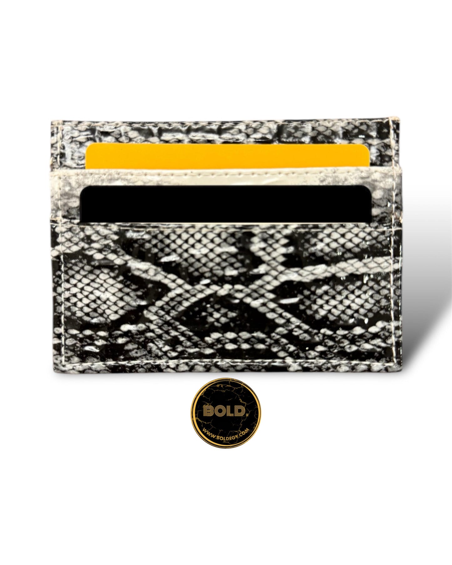 Python Glam Cardholder