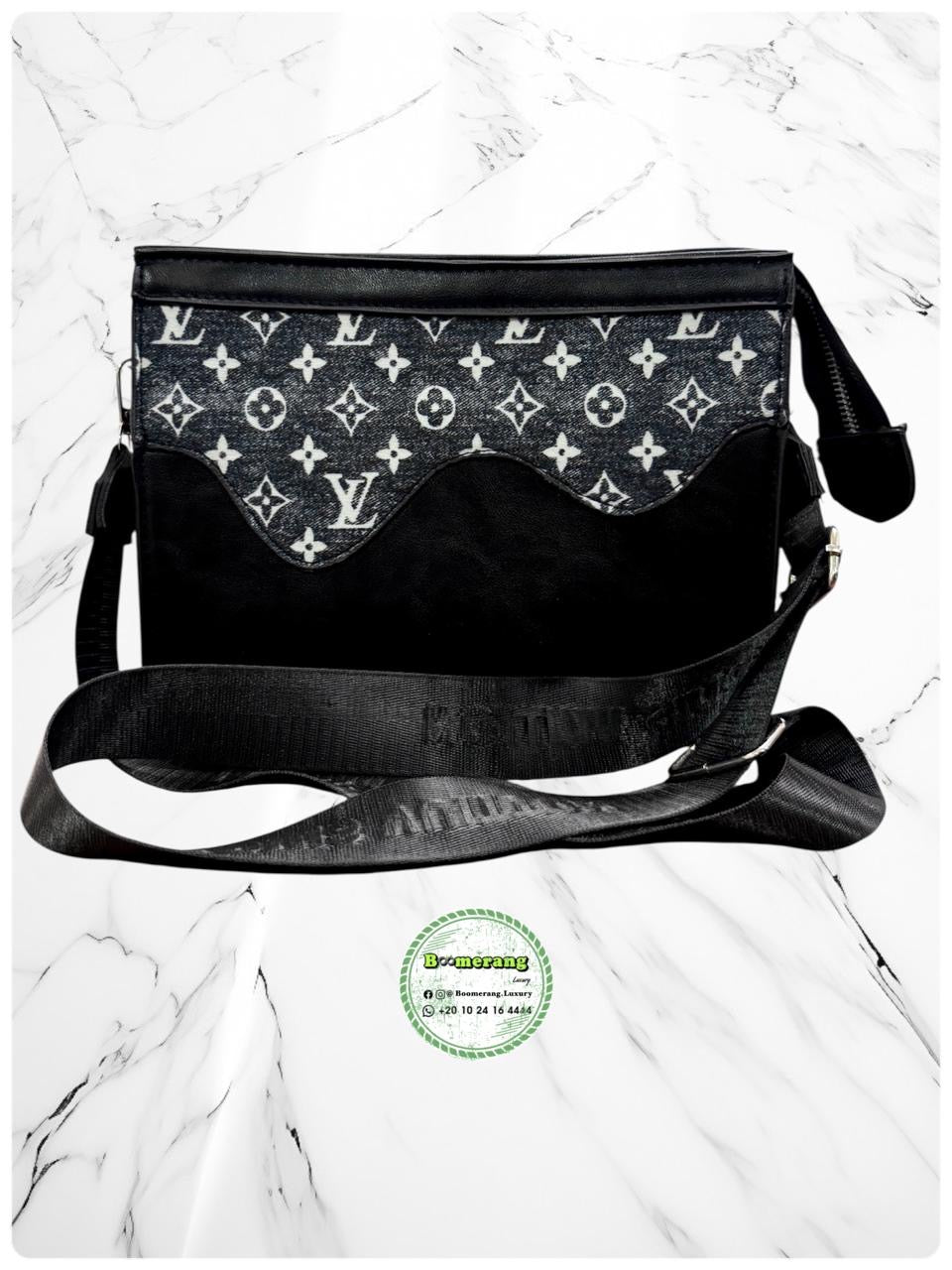 LV Pochette / Clutch Black jeans Bag