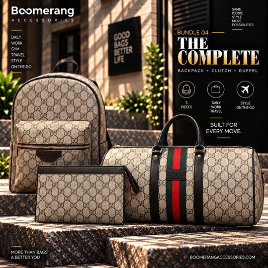 THE COMPLETE | 3-Piece Bag Bundle Beige Gucci