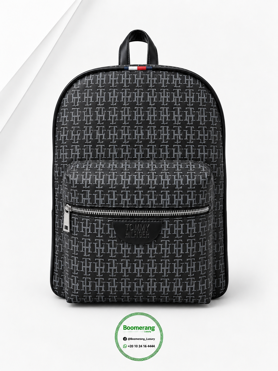 The Duo Mini – Tommy Black Backpack & Clutch Bundle