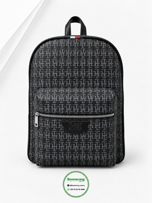 The Duo Mini – Tommy Black Backpack & Clutch Bundle