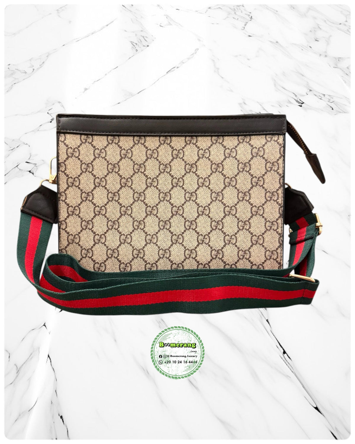 The Duo Mini – Gucci Beige Backpack & Clutch Bundle