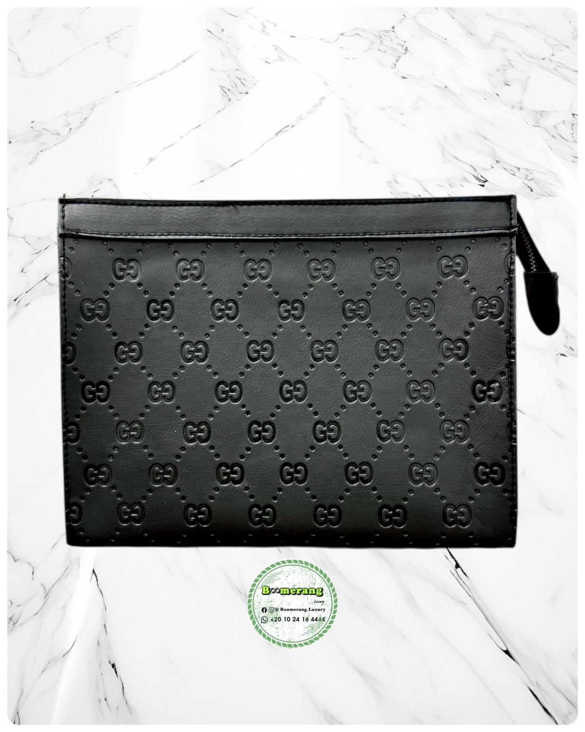 The Duo Mini – Gucci Black Backpack & Clutch Bundle