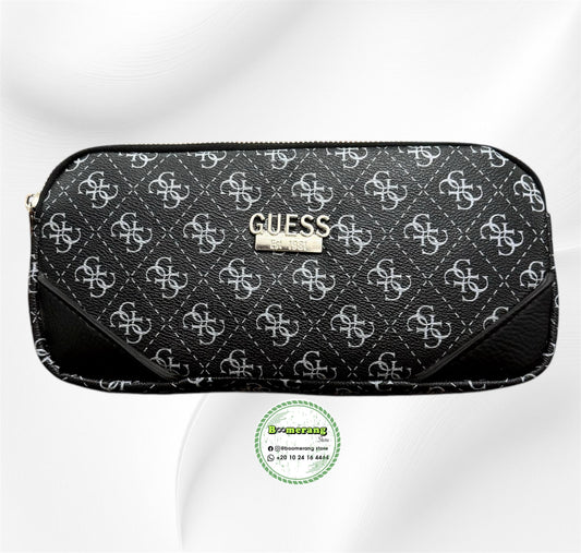 Black Leather unisex waist / crossbody bag 🔥