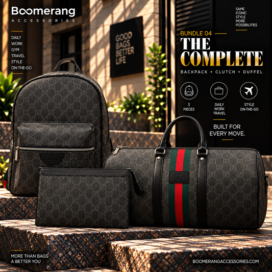 THE COMPLETE | 3-Piece Bag Bundle Grey Gucci