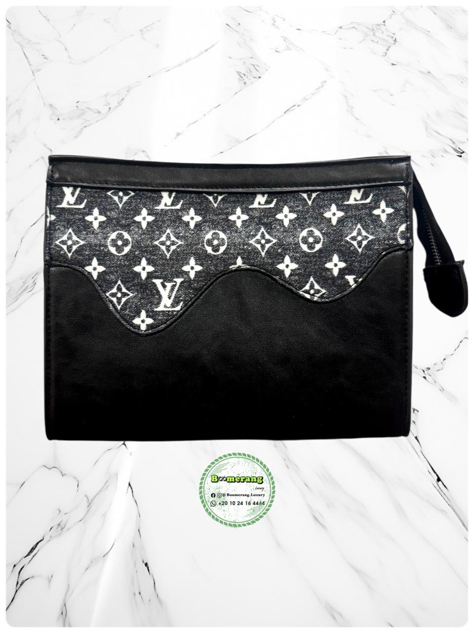 LV Pochette / Clutch Black jeans Bag
