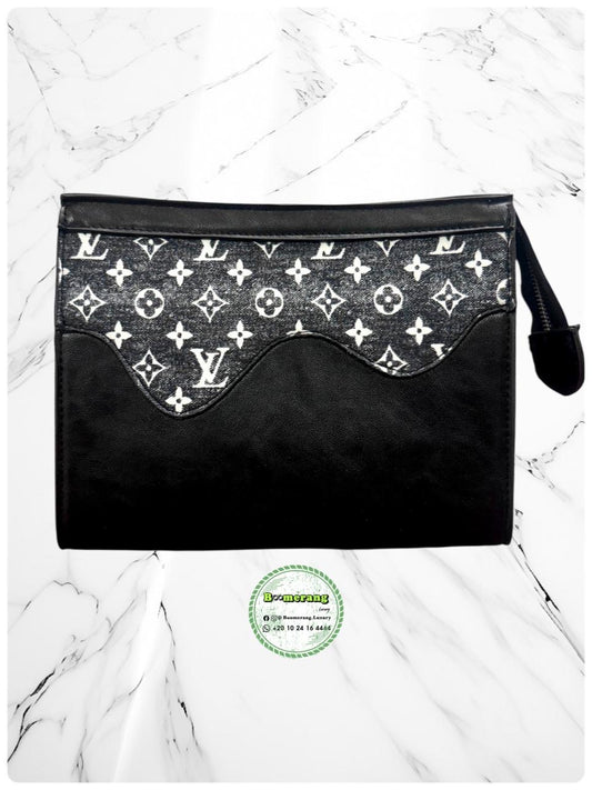 LV Pochette / Clutch Black jeans Bag