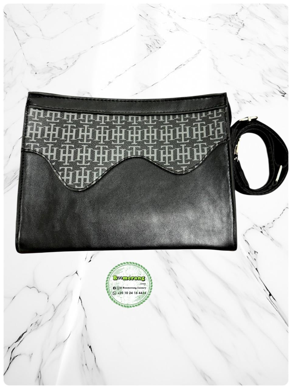 Tommy Pochette / Clutch Black Bag