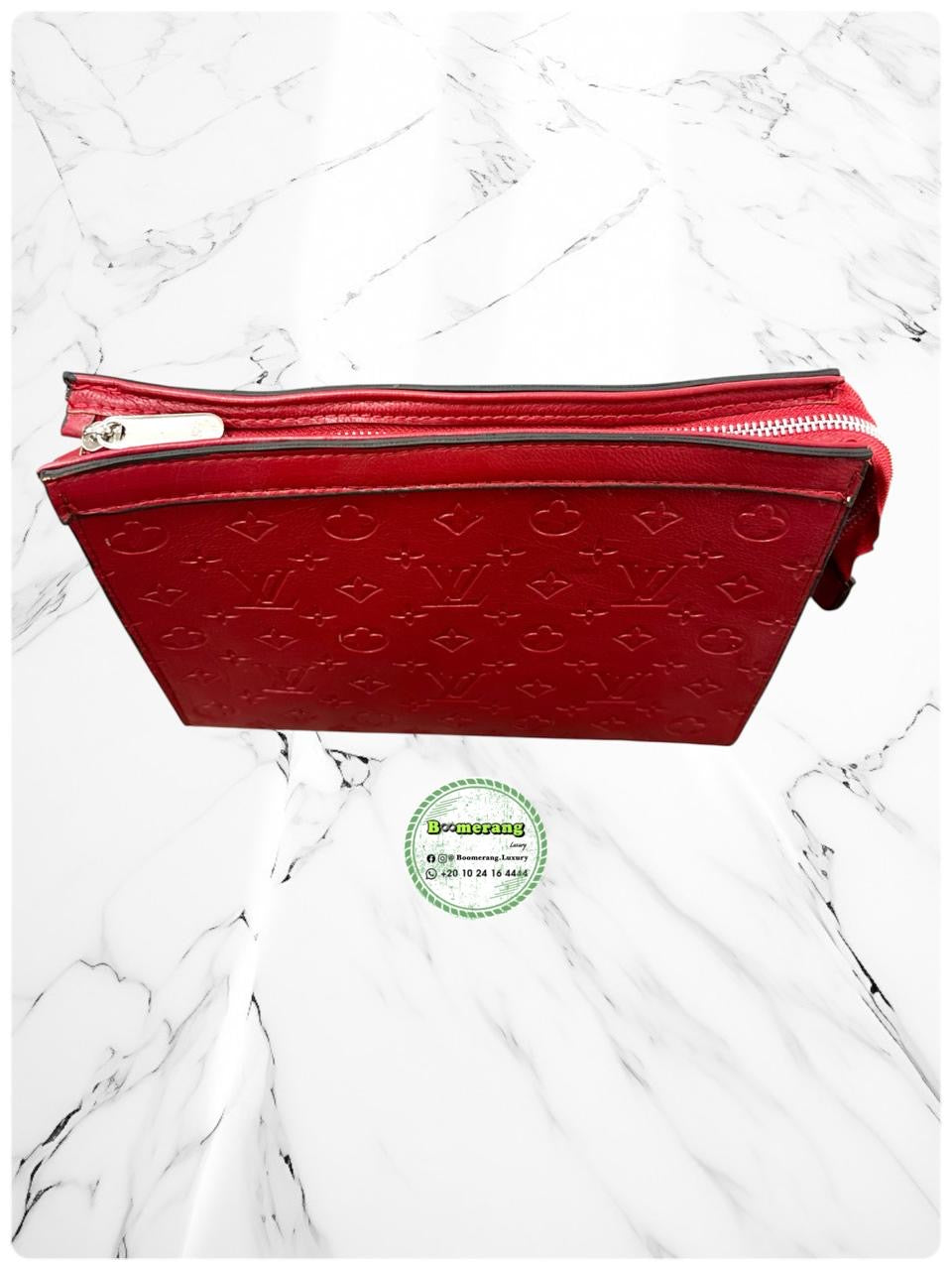 LV Pochette / Clutch Red Bag