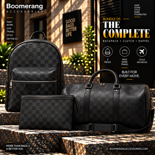 THE COMPLETE | 3-Piece Bag Bundle Black Louis Vuitton LV