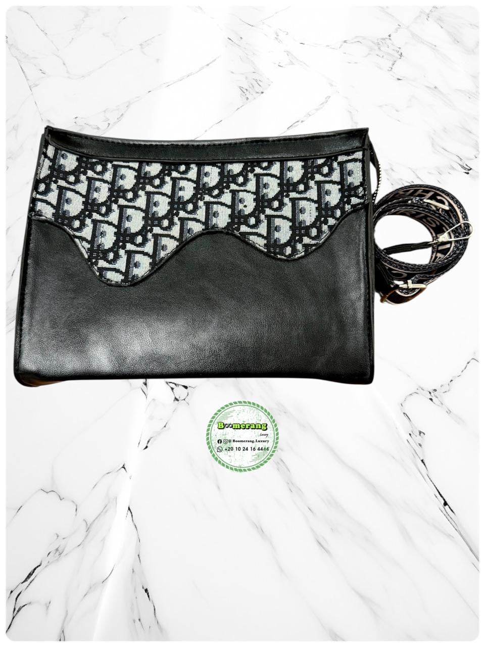Dior Pochette / Clutch Black & White Bag 🔥