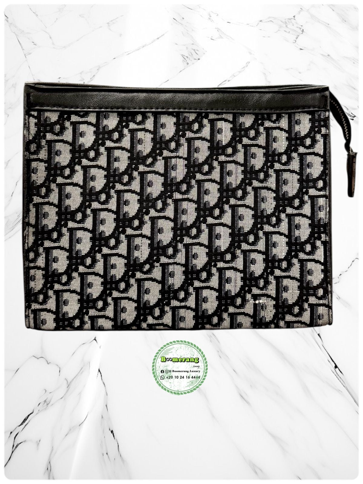 Dior Pochette / Clutch Black & White Bag 🔥