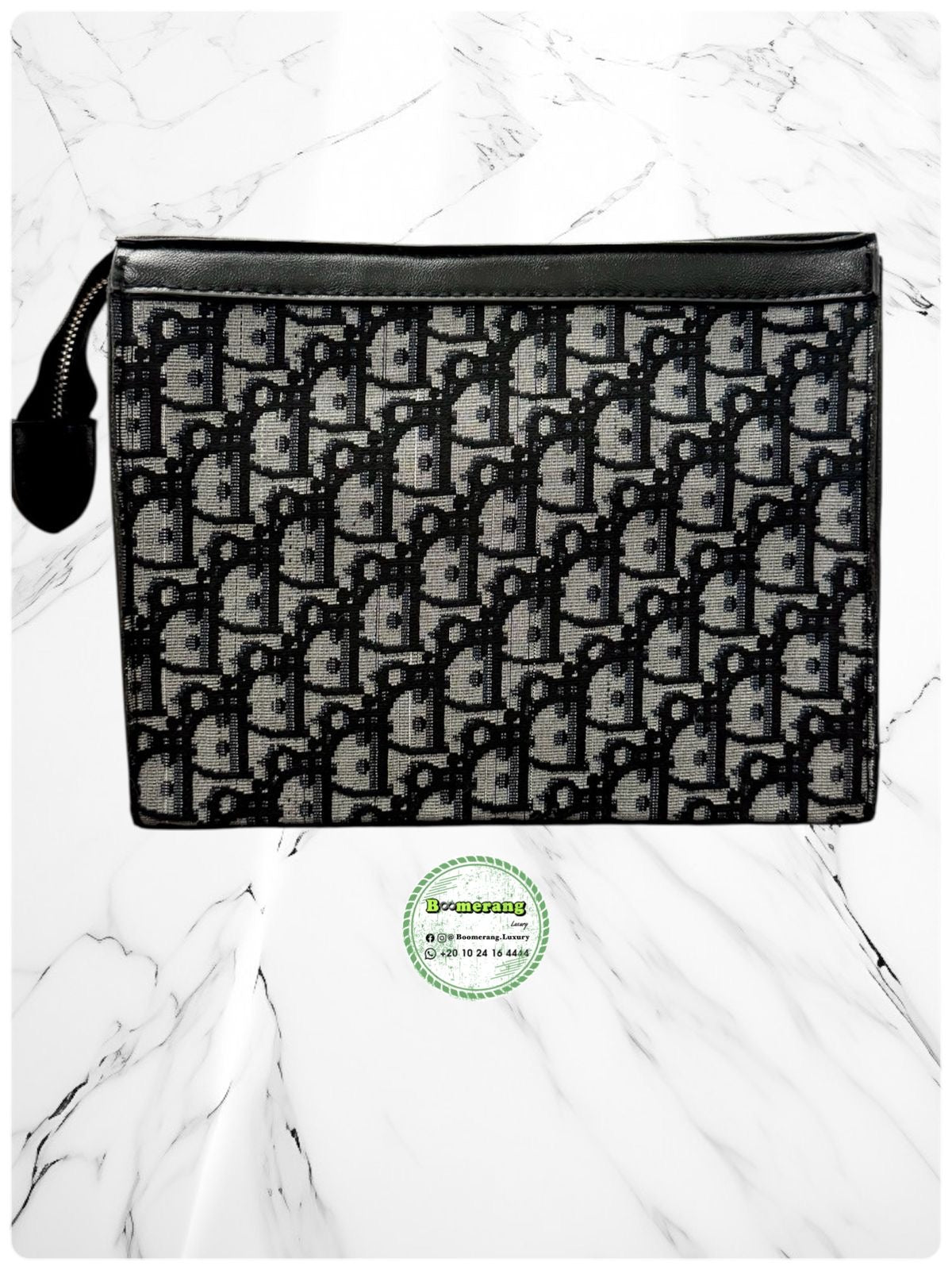 Dior Pochette / Clutch Black & White Bag 🔥