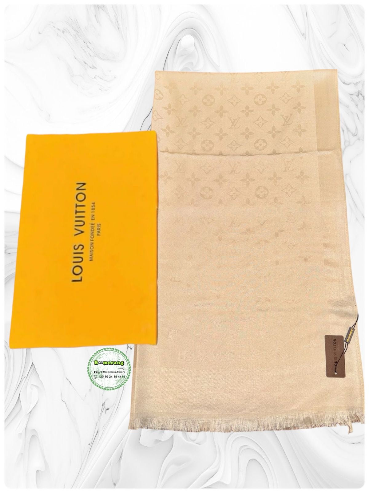 Louis Vuitton LV stole & scarf