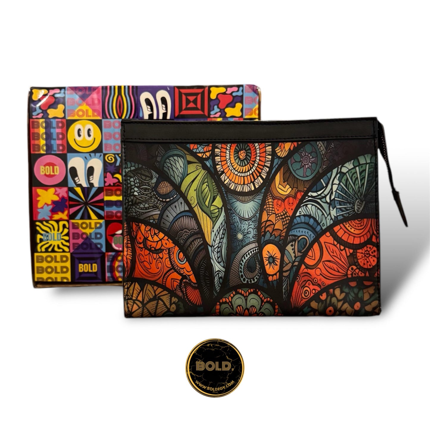 African Tribal Spirit Pouch Bag