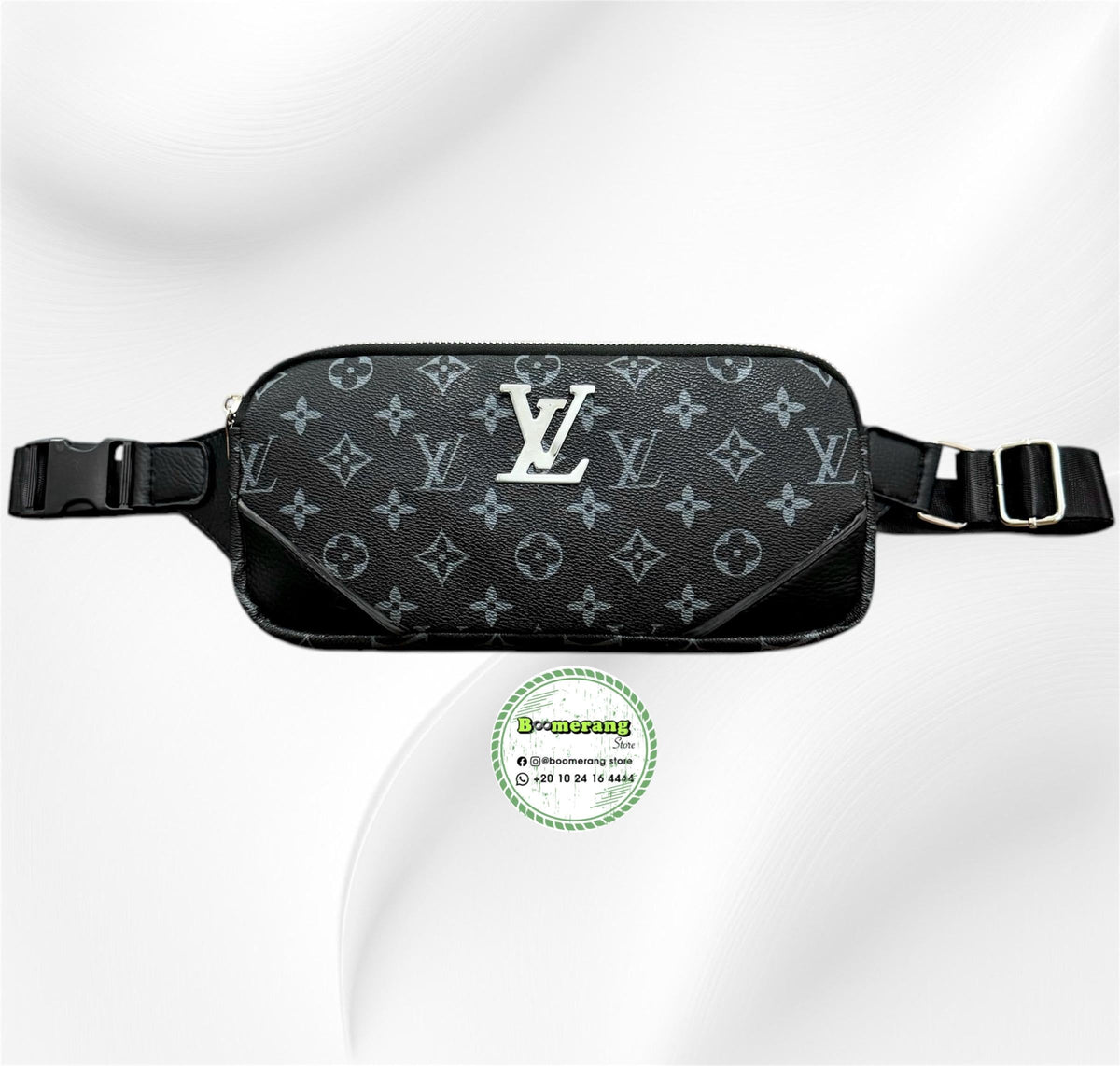 The Move – LV Black Backpack & Crossbody Waist Bag Bundle