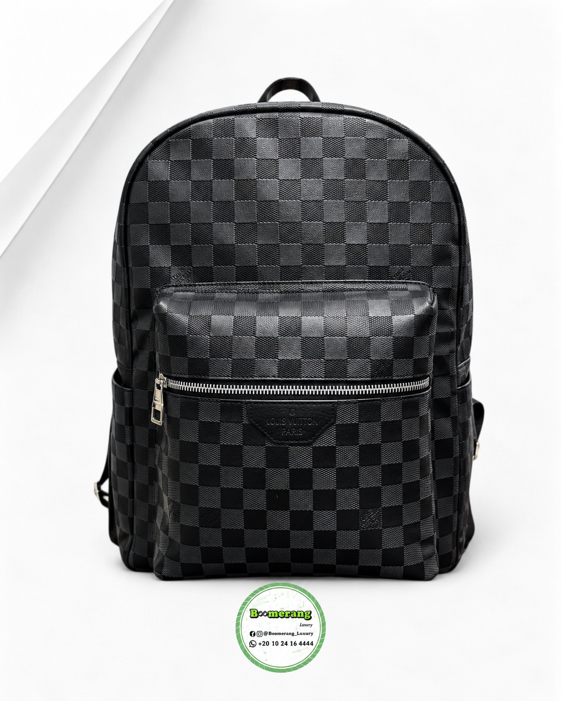 The Move – LV Black Backpack & Crossbody Waist Bag Bundle