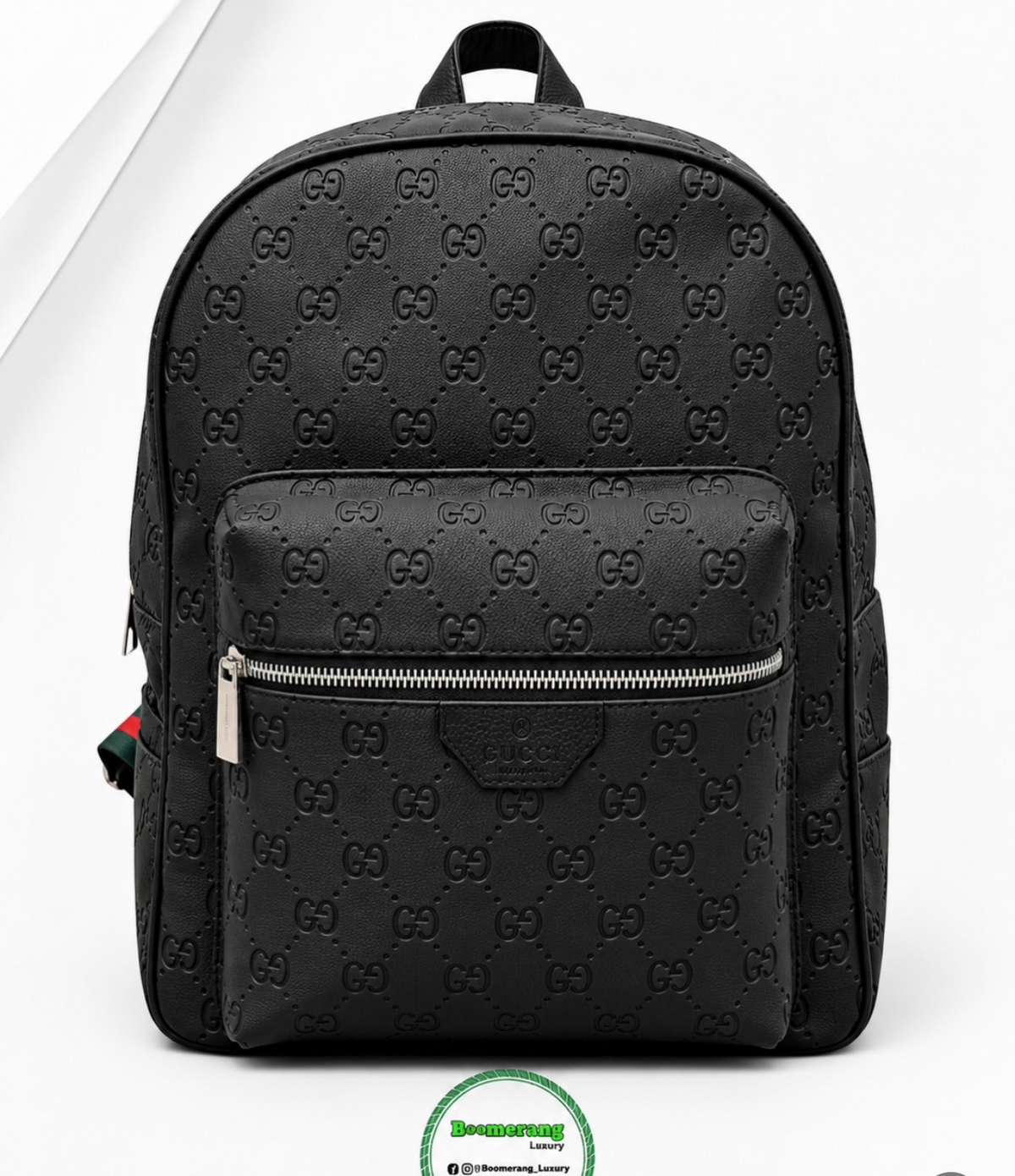 The Duo Mini – Gucci Black Backpack & Clutch Bundle