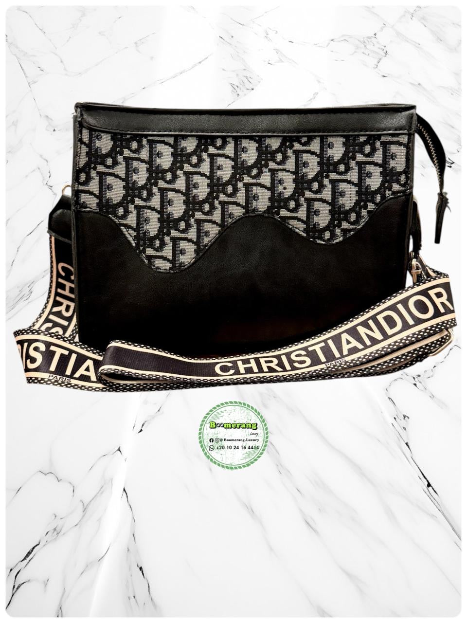 Dior Pochette / Clutch Black & White Bag 🔥
