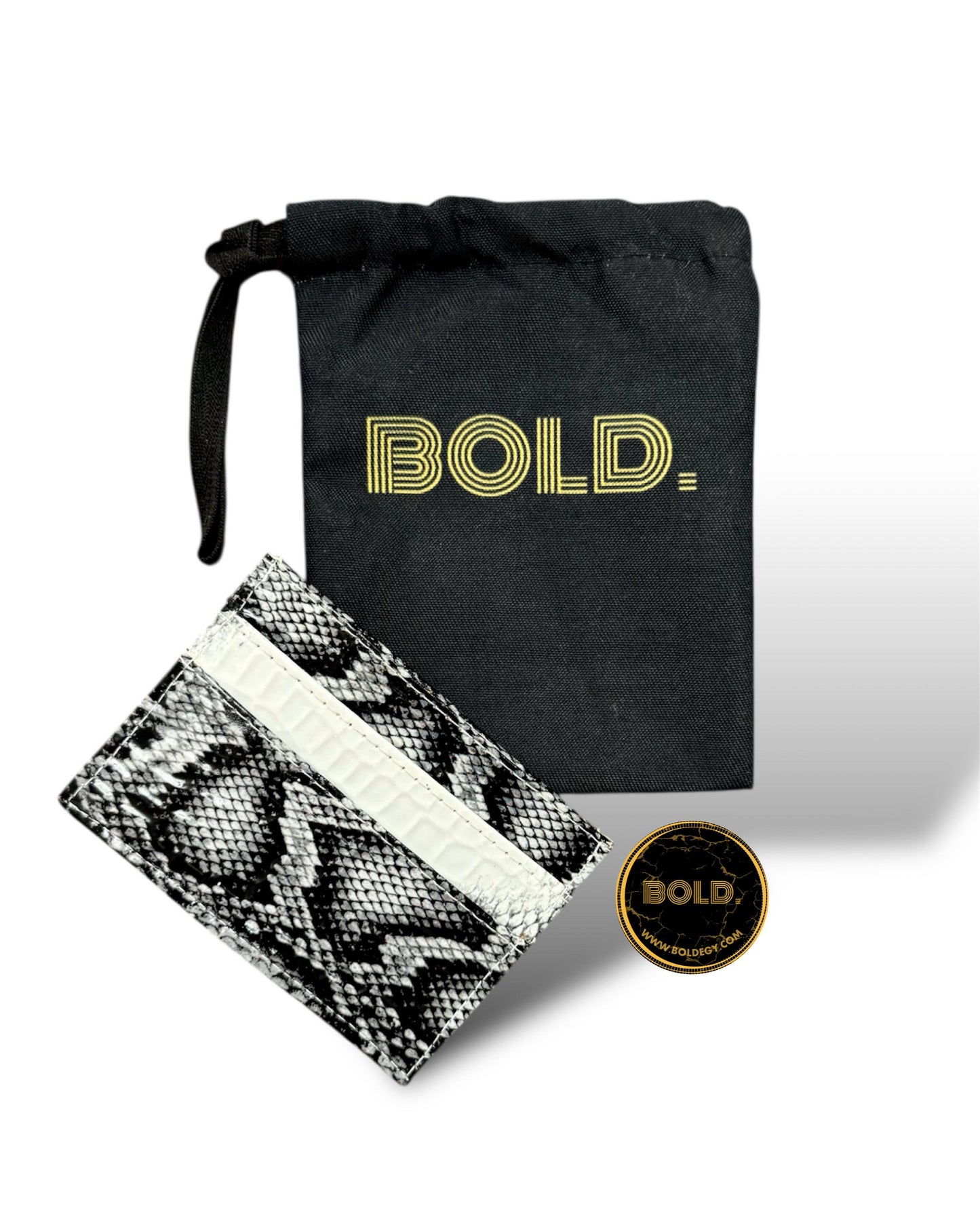 Python Glam Cardholder