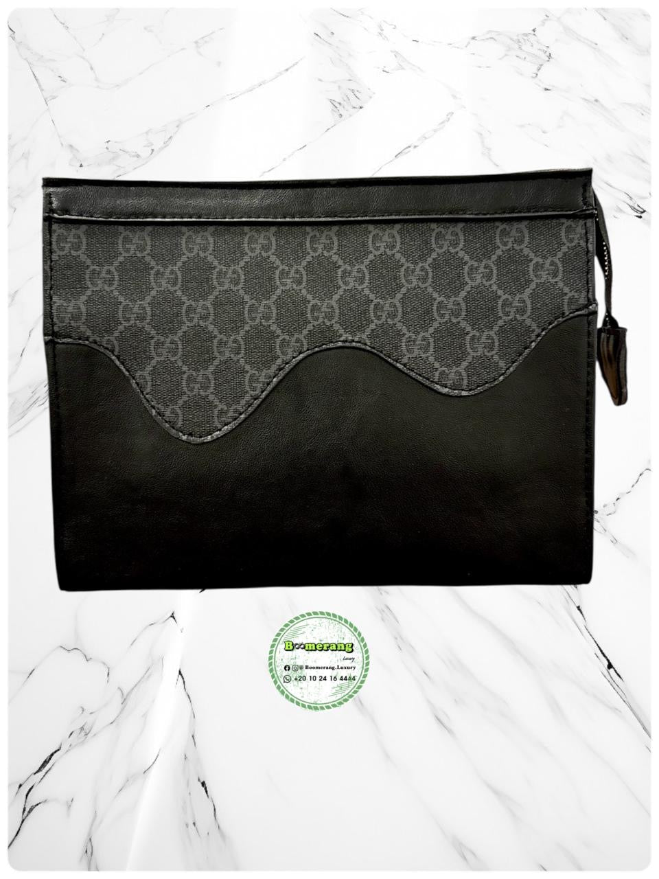 The Duo Mini – Gucci Grey Backpack & Clutch Bundle