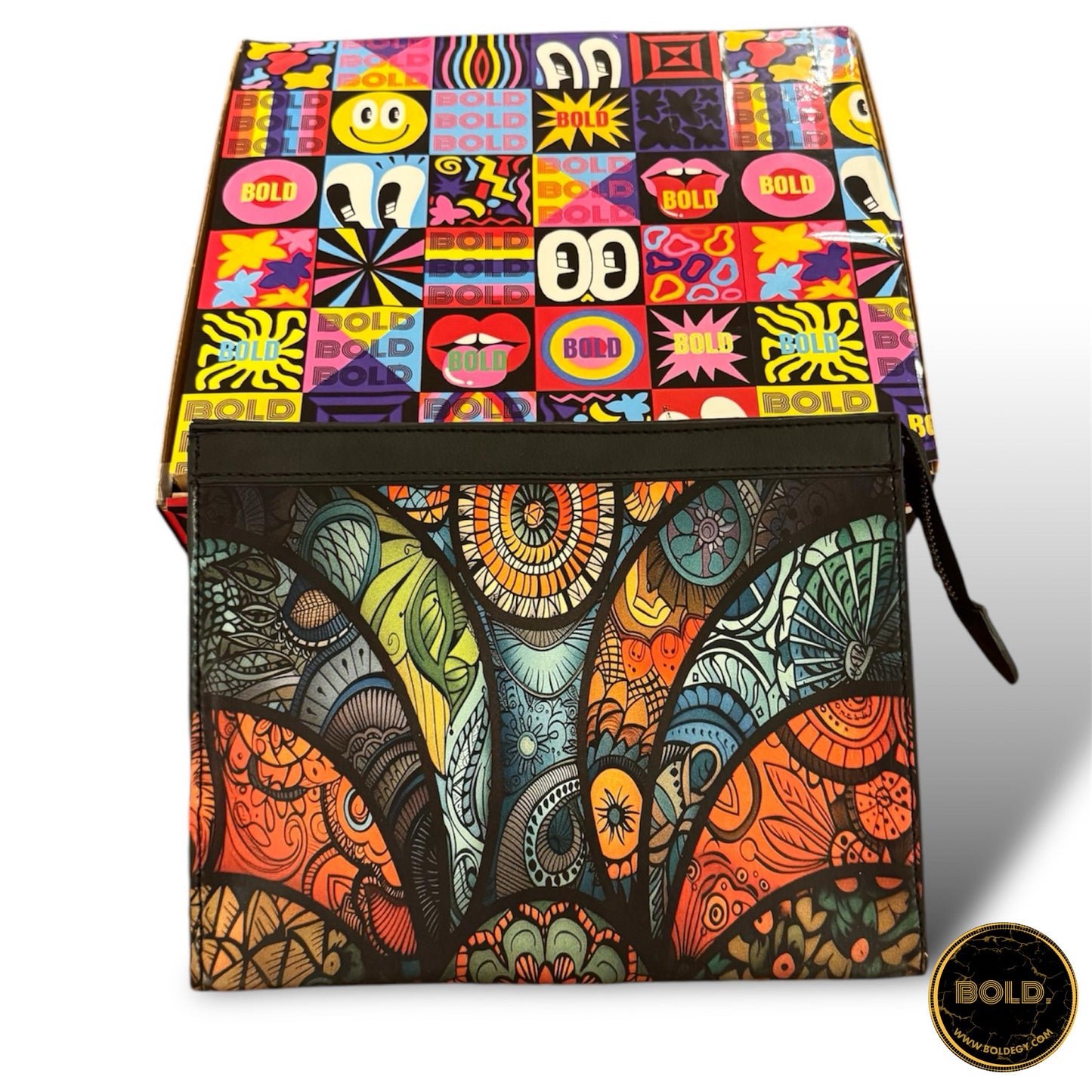 African Tribal Spirit Pouch Bag