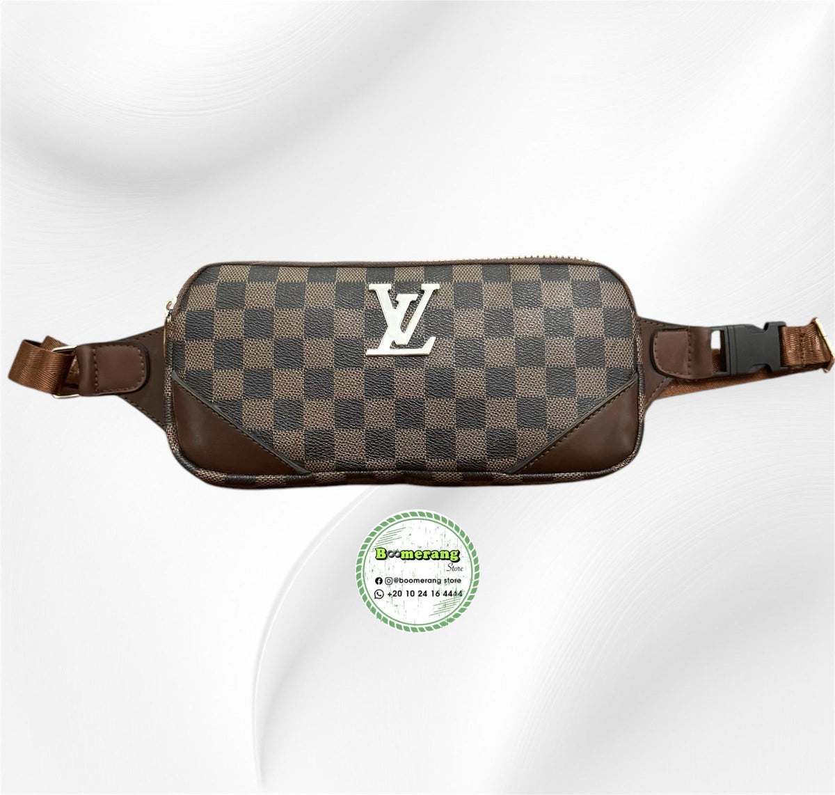 The Move – LV Brown Backpack & Crossbody Waist Bag Bundle
