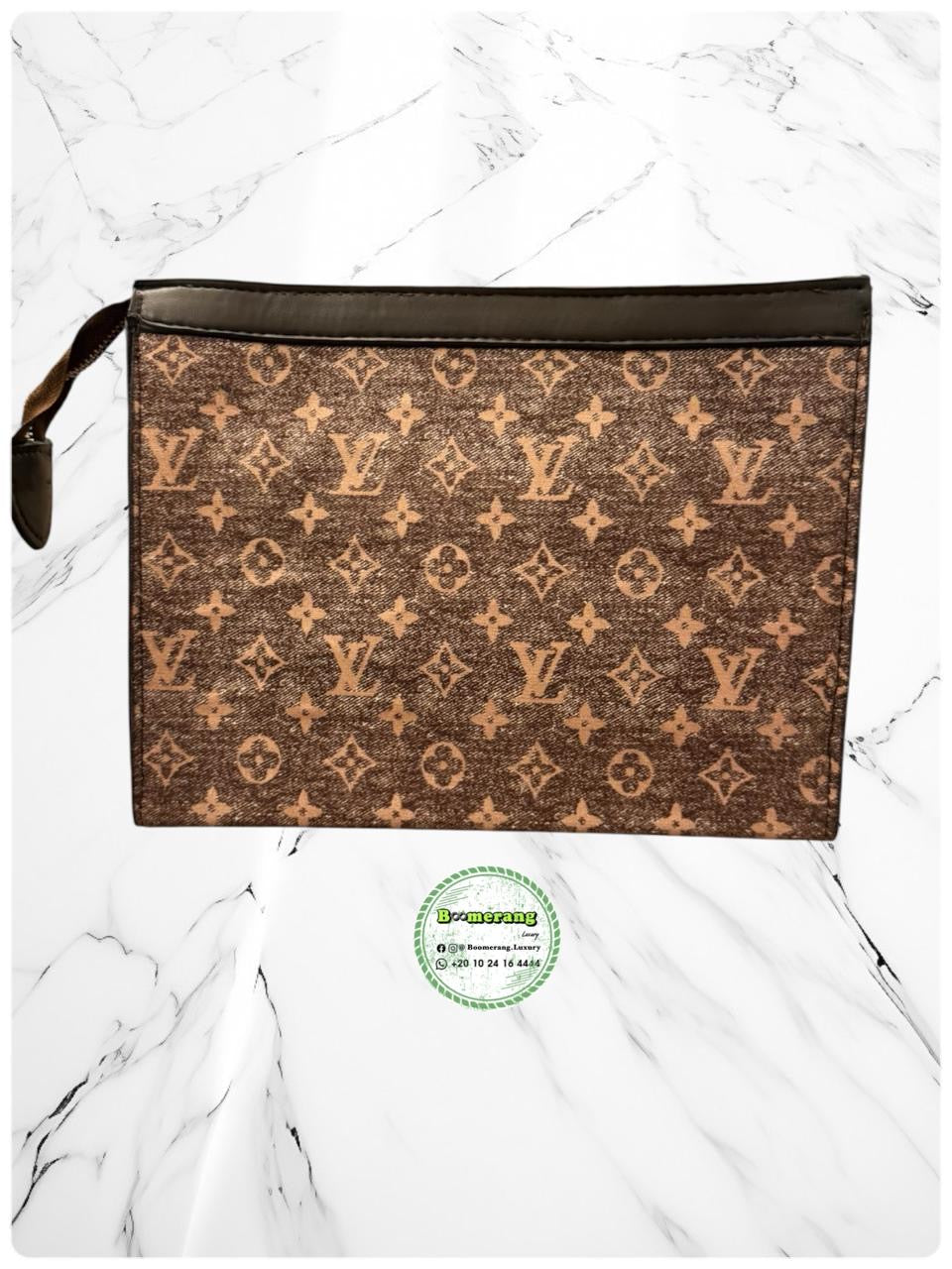 LV Pochette / Clutch Brown jeans Bag