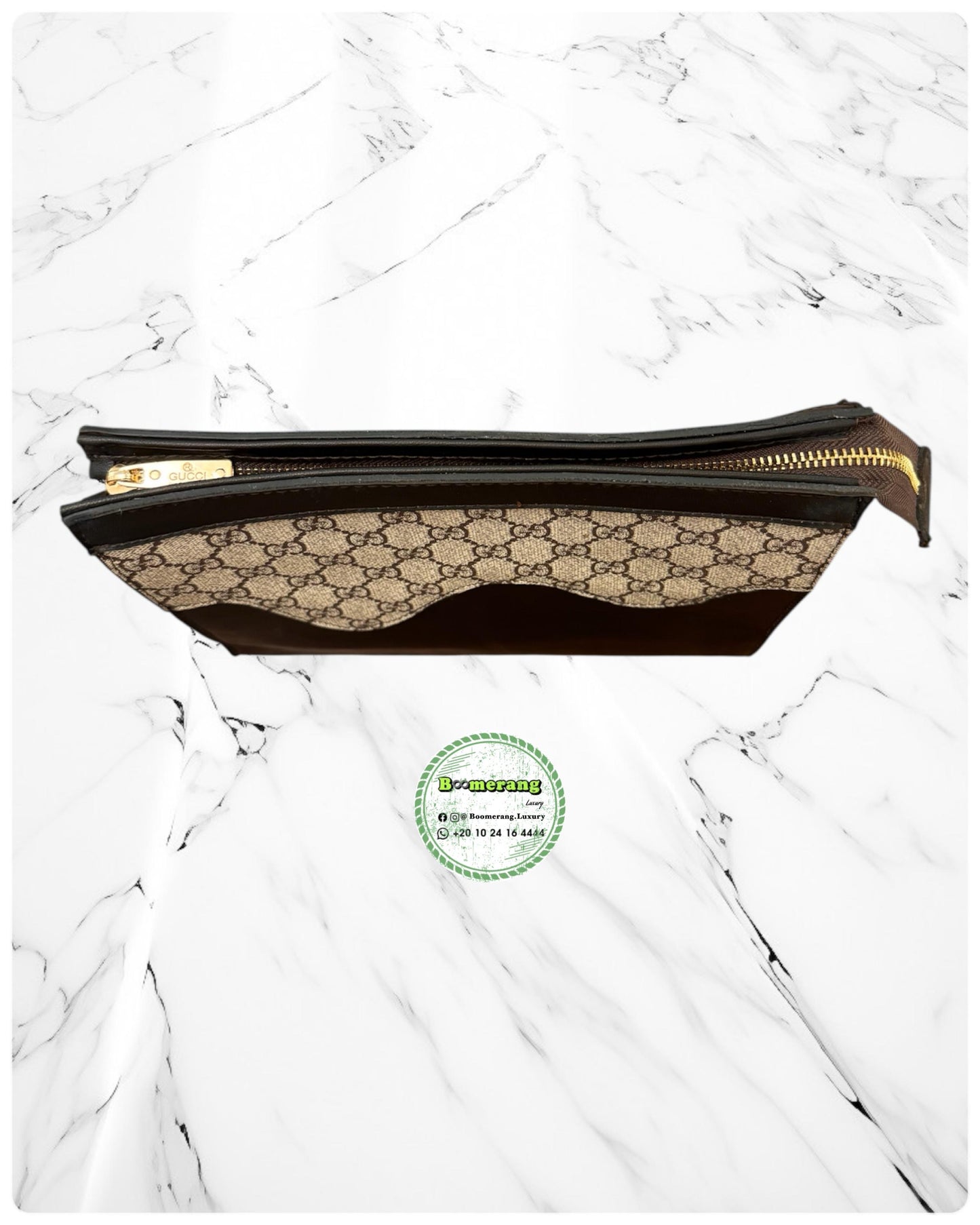 Pochette / Clutch Beige & Brown Bag 🔥