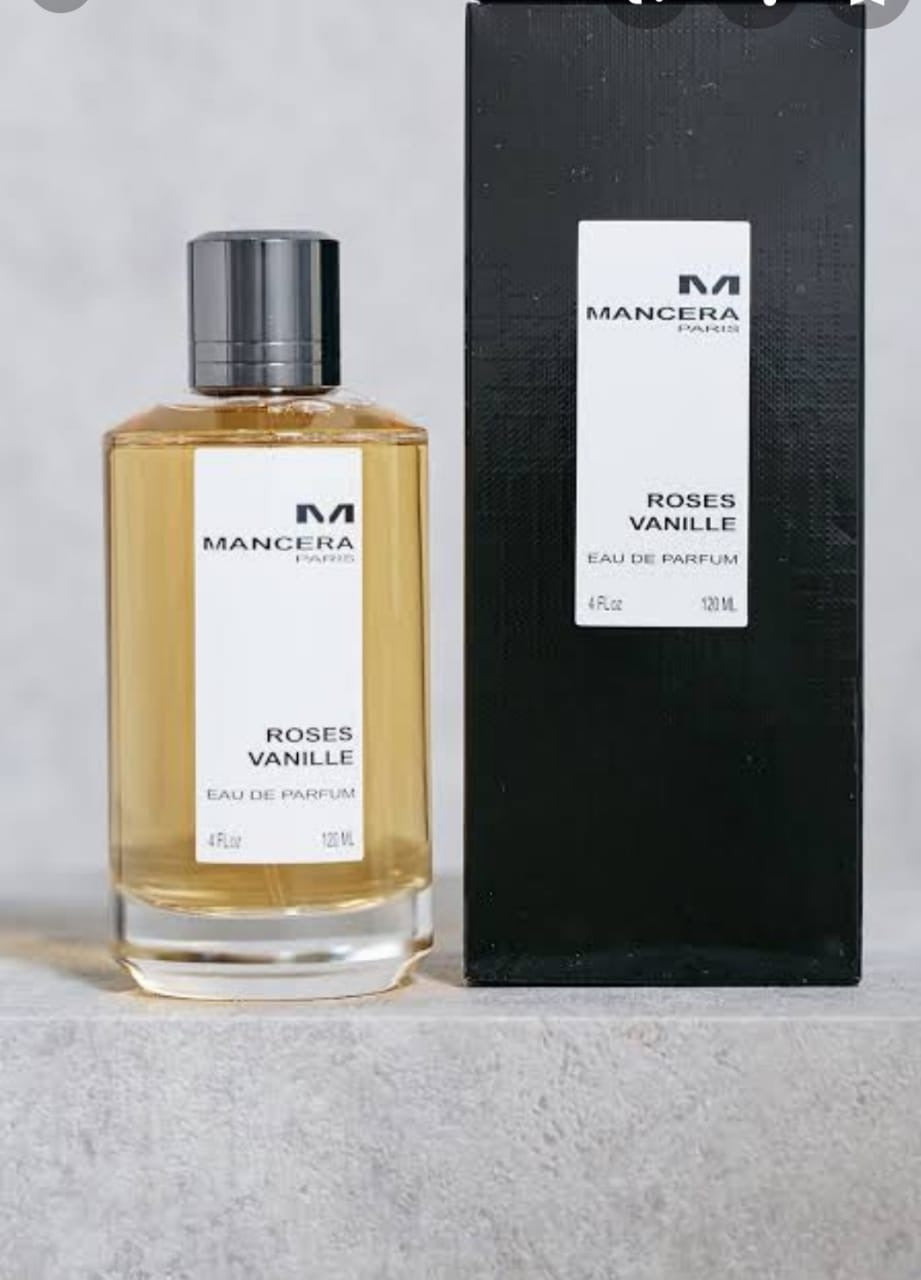 Mancera roses vanille eau de parfum unisex 120ml