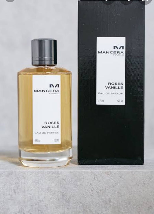 Mancera roses vanille eau de parfum unisex 120ml