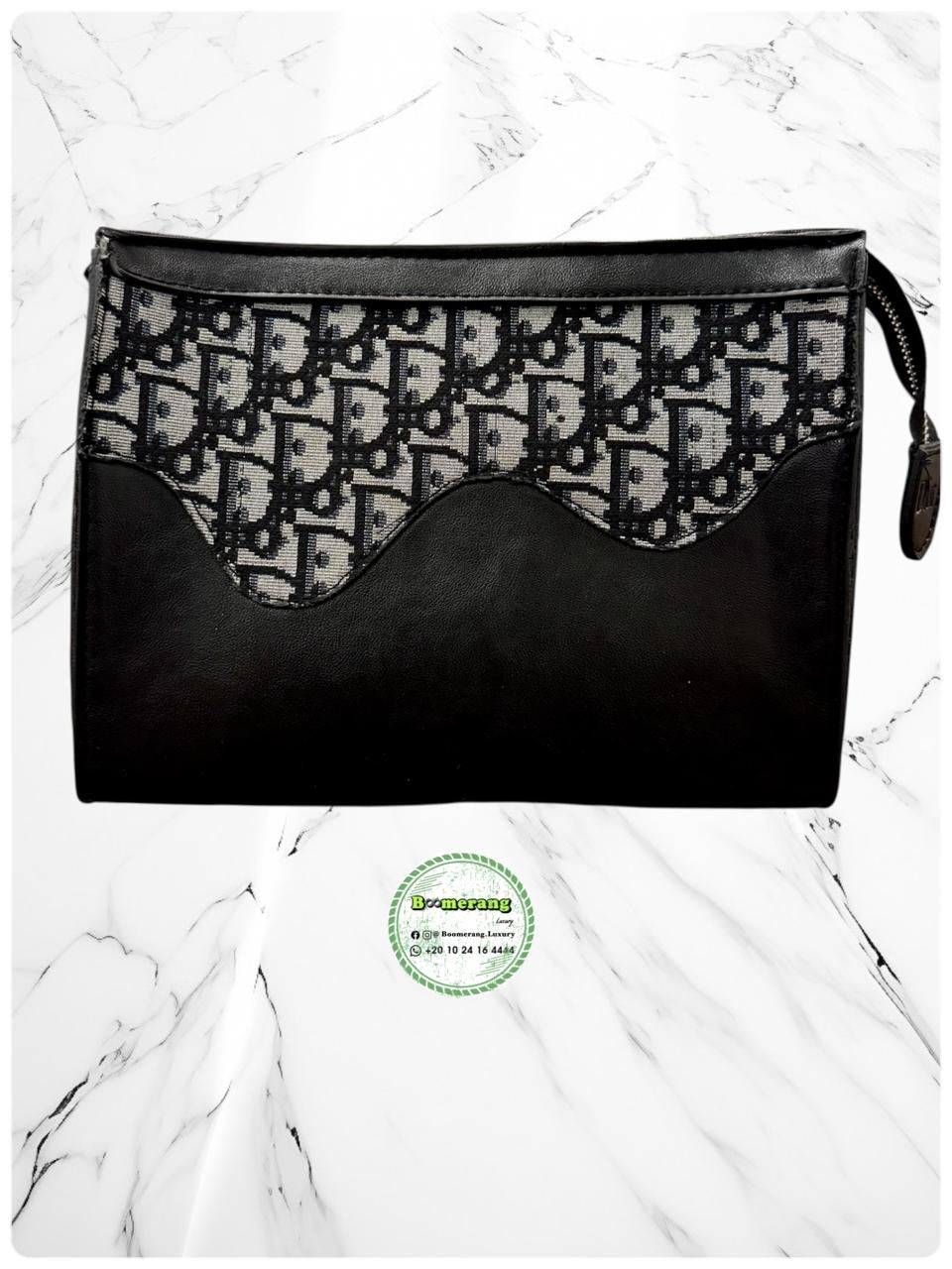 Dior Pochette / Clutch Black & White Bag 🔥