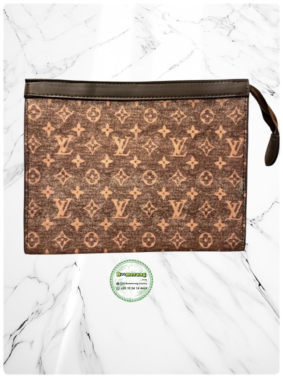 LV Pochette / Clutch Brown jeans Bag