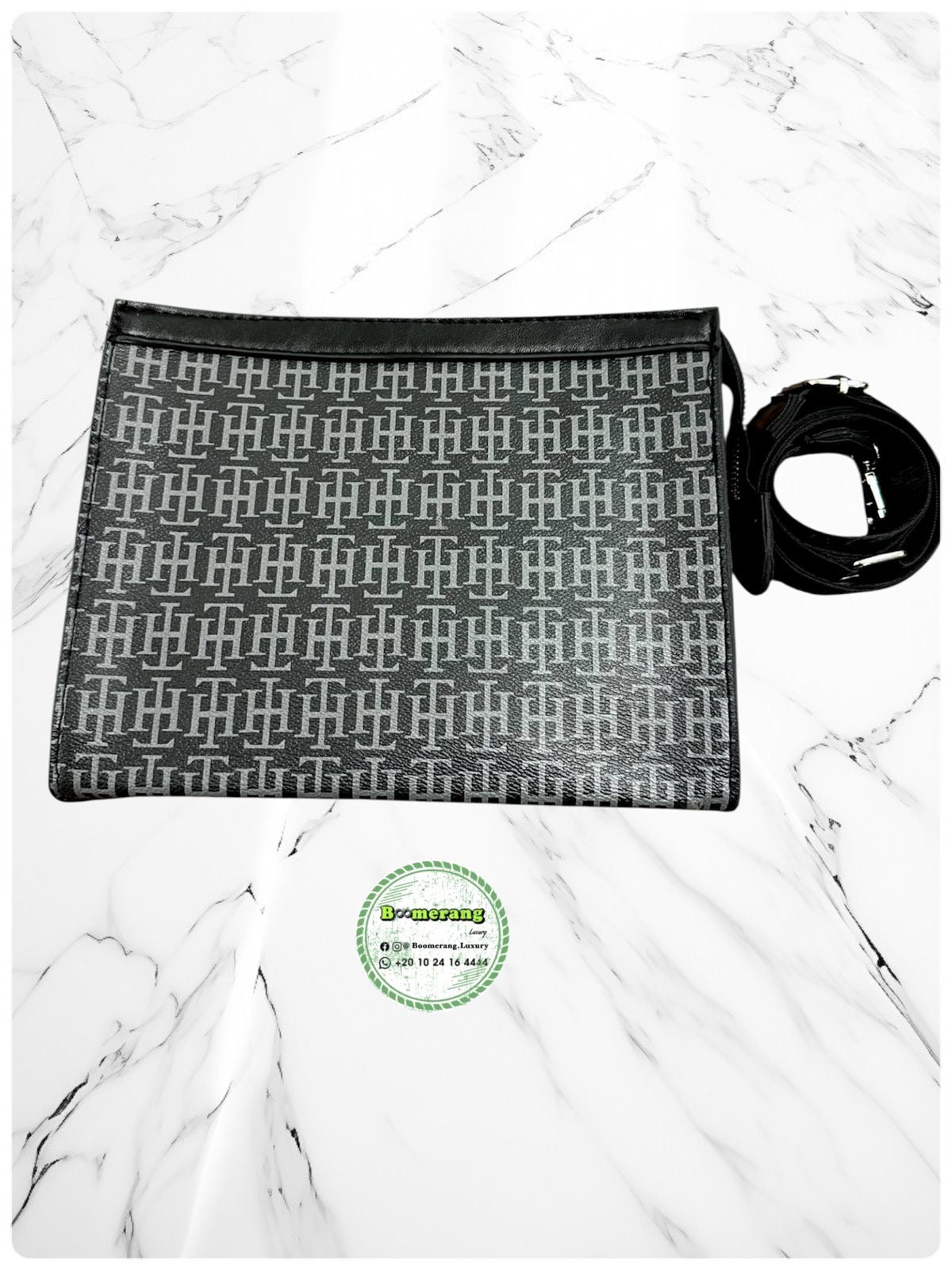Tommy Pochette / Clutch Black Bag
