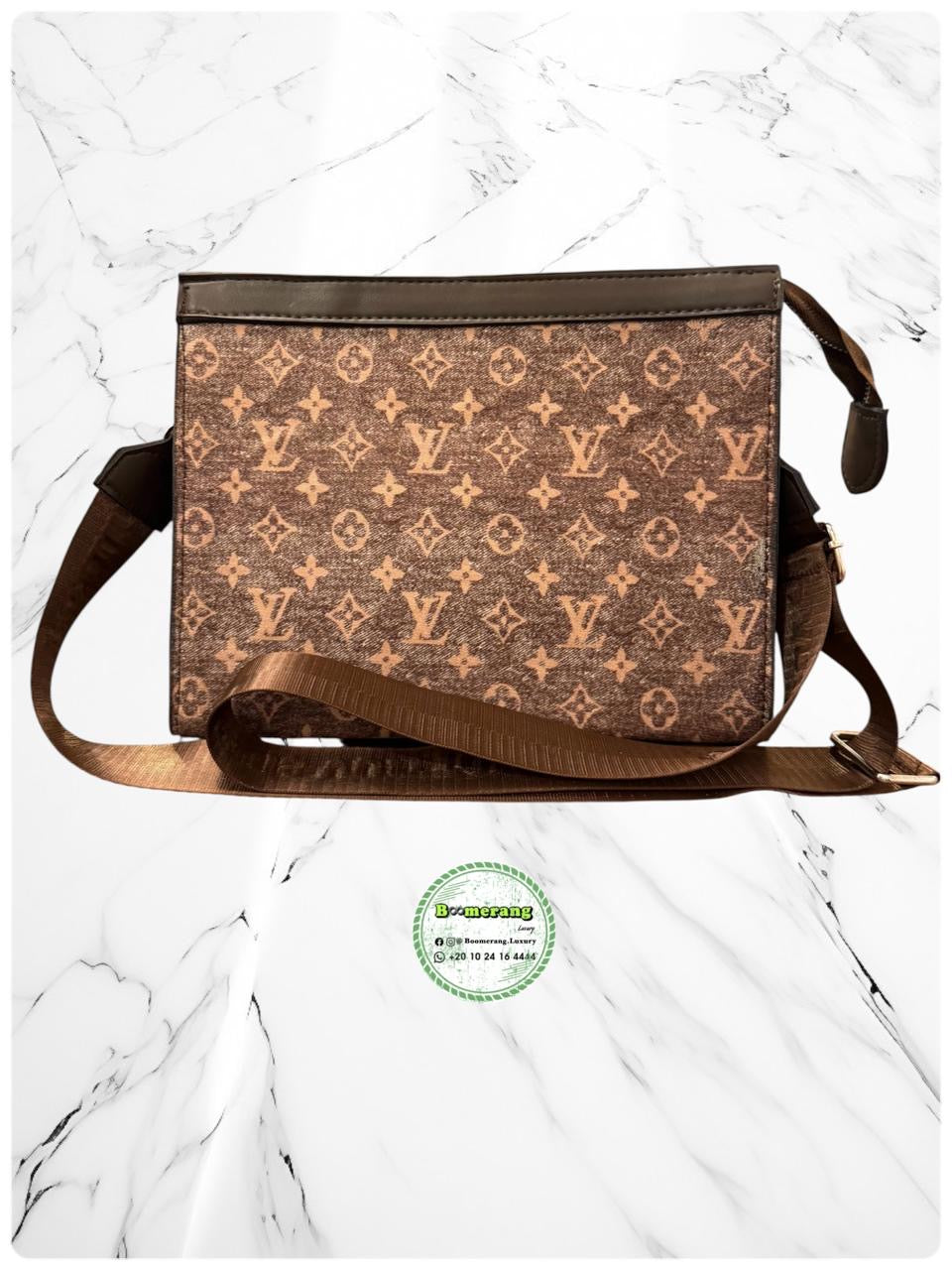 LV Pochette / Clutch Brown jeans Bag