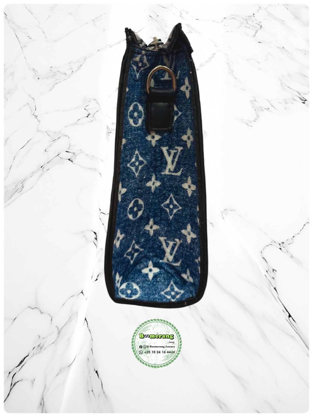 LV Pochette / Clutch Blue jeans Bag
