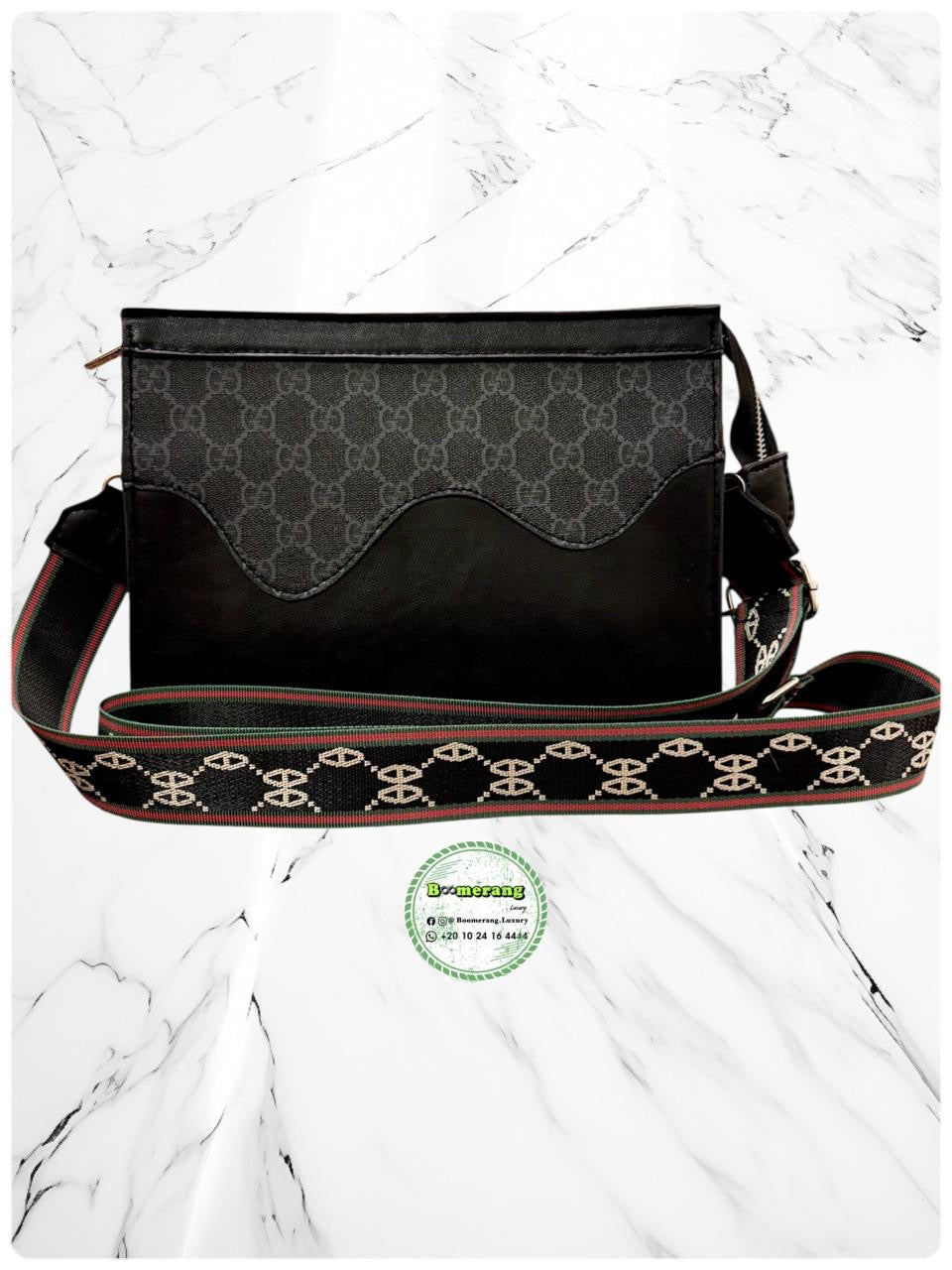 The Duo Mini – Gucci Grey Backpack & Clutch Bundle