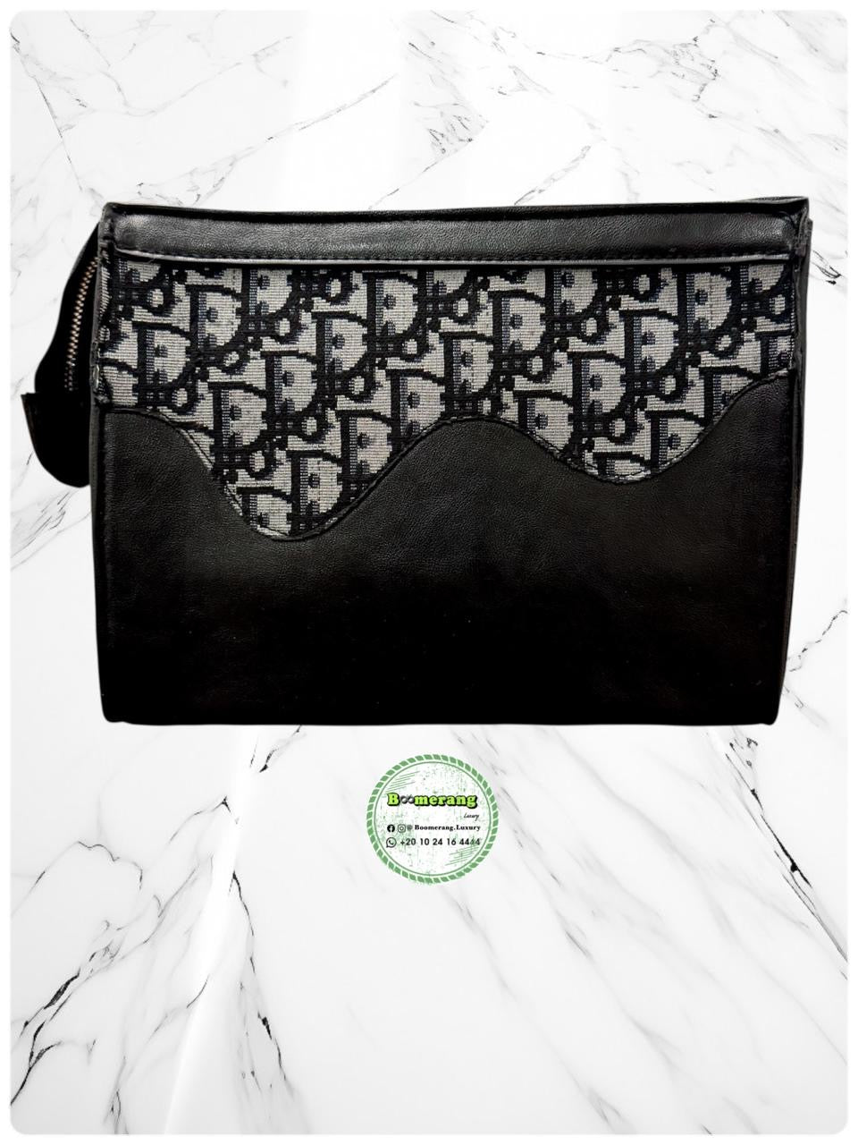 Dior Pochette / Clutch Black & White Bag 🔥